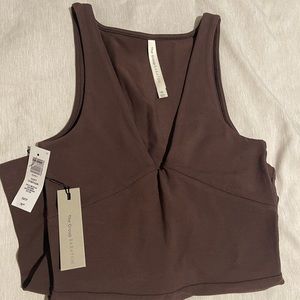Aritzia Jumpsuit Mocha Brown